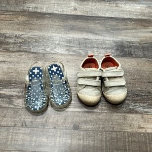 Toddler girl size 5 shoe bundle